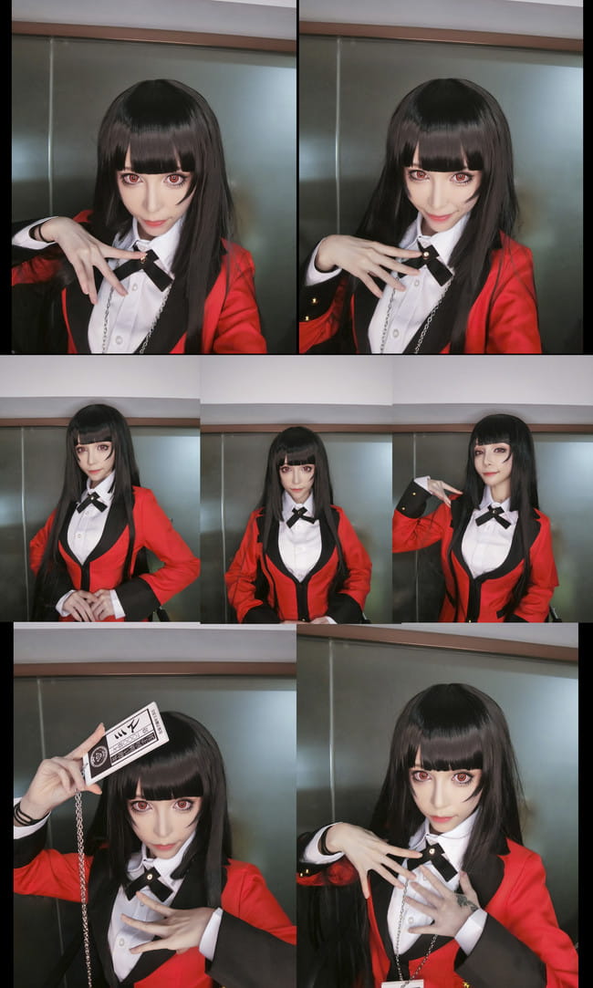 狂赌之渊 蛇喰梦子超还原cosplay化妆教程