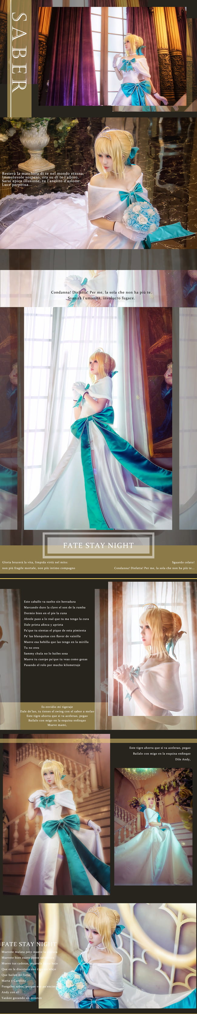 Saber=====FGO两周年礼服