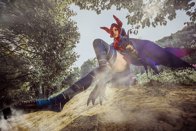 逆羽 霞“你再说我可爱试试？”