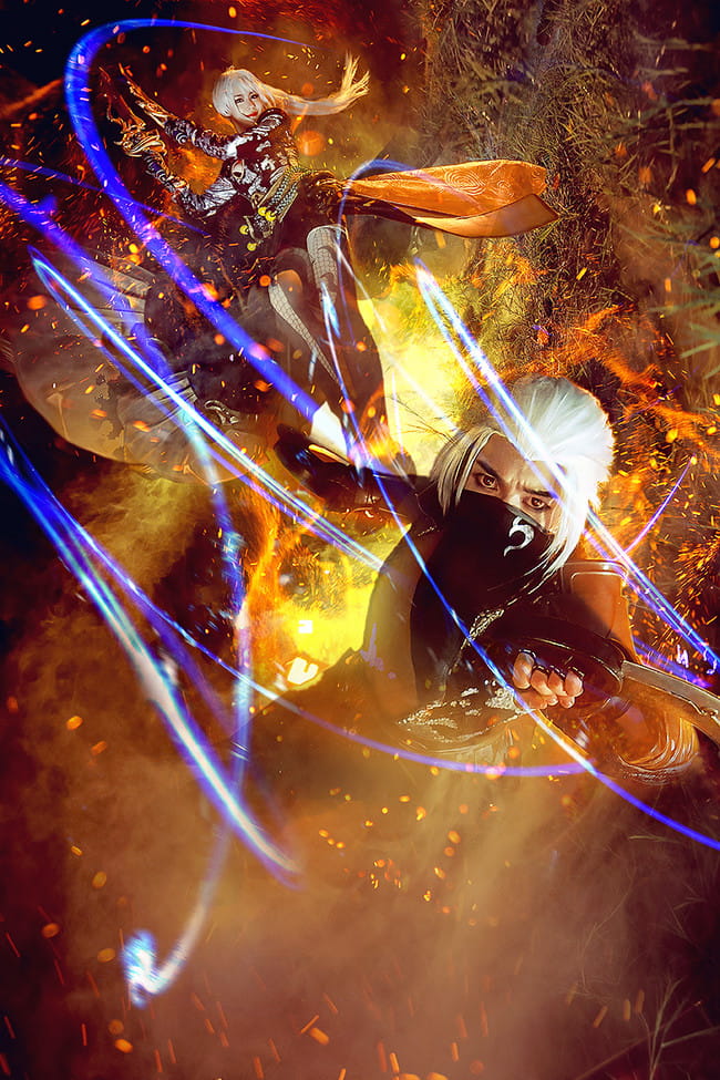 仙侠世界2 绝影峰cosplay(1)