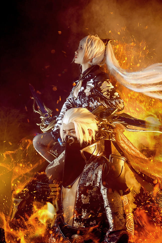 仙侠世界2 绝影峰cosplay(1)