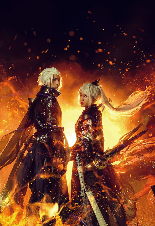 仙侠世界2 绝影峰cosplay(1)