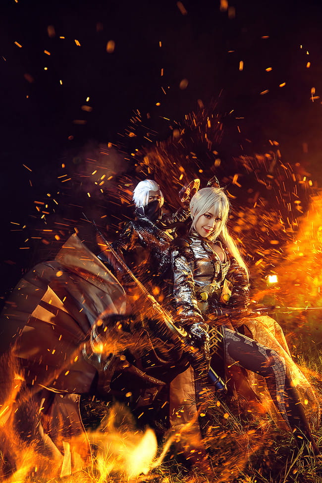 仙侠世界2 绝影峰cosplay(1)