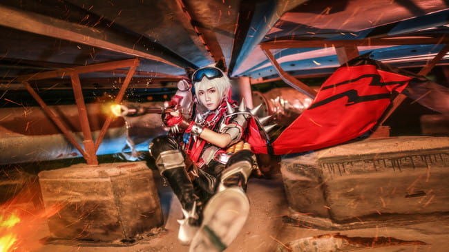 王者荣耀 百里守约 cosplay(1)