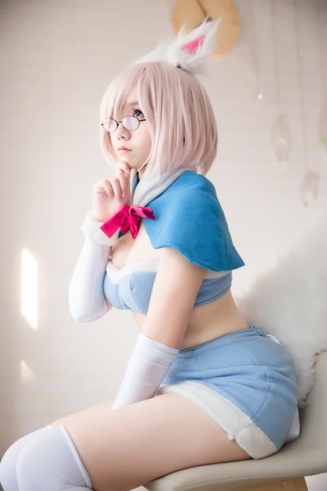Fate/Grand Order  Servant 盾娘玛修 cosplay(1)