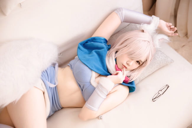 Fate/Grand Order  Servant 盾娘玛修 cosplay(1)