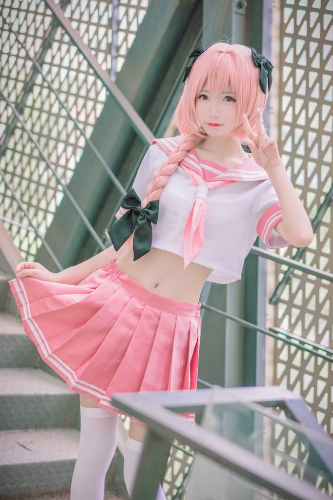 Fate/Apocrypha Servant 阿斯托尔福 cosplay(1)