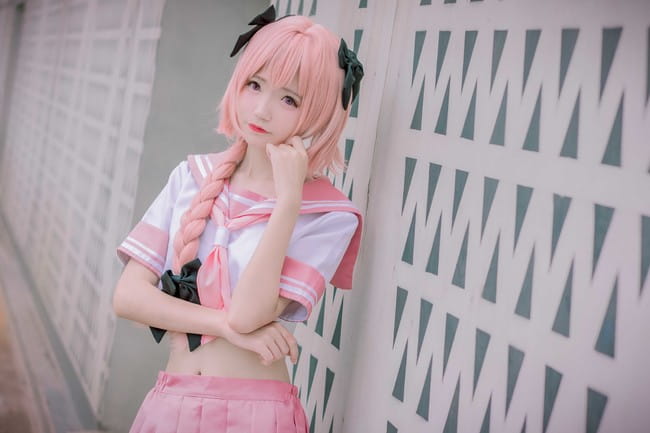 Fate/Apocrypha Servant 阿斯托尔福 cosplay(1)