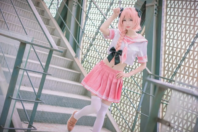 Fate/Apocrypha Servant 阿斯托尔福 cosplay(1)