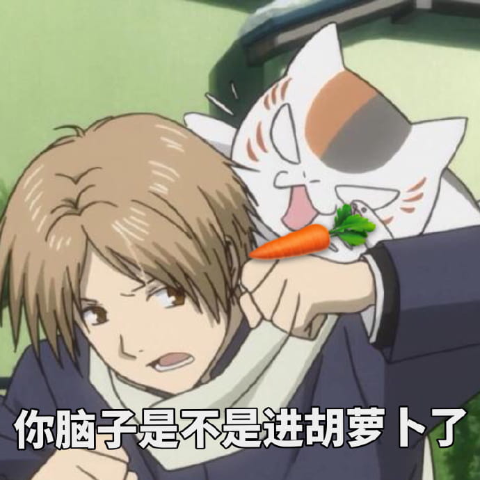 夏目友人帐 三三口娘表情包下载