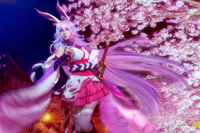 gif【崩坏学园】八重樱-逆神巫女