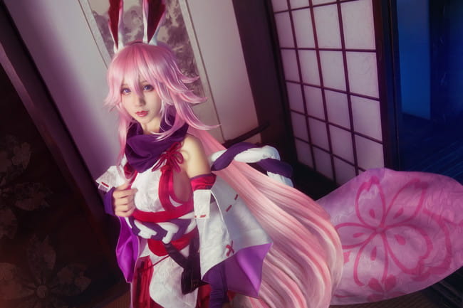 gif【崩坏学园】八重樱-逆神巫女