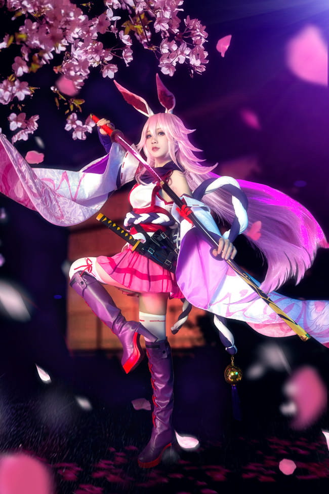 gif【崩坏学园】八重樱-逆神巫女