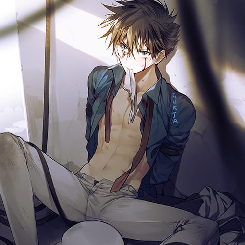 你是我第一个爱的人 二次元动漫高冷男生头像