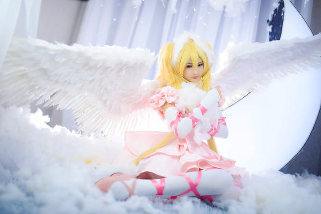 守护甜心 月咏歌呗天使变身cosplay
