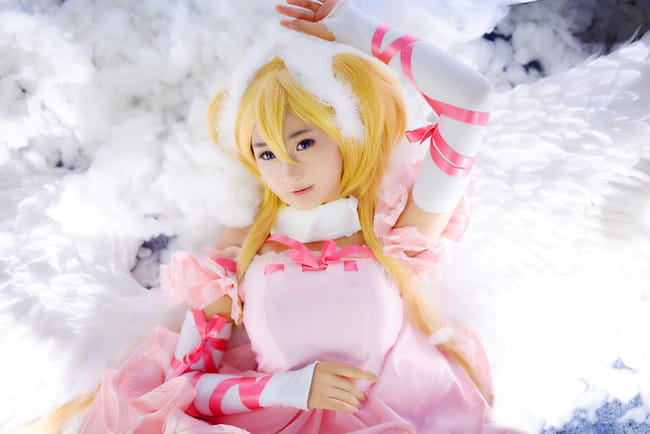 守护甜心 月咏歌呗天使变身cosplay