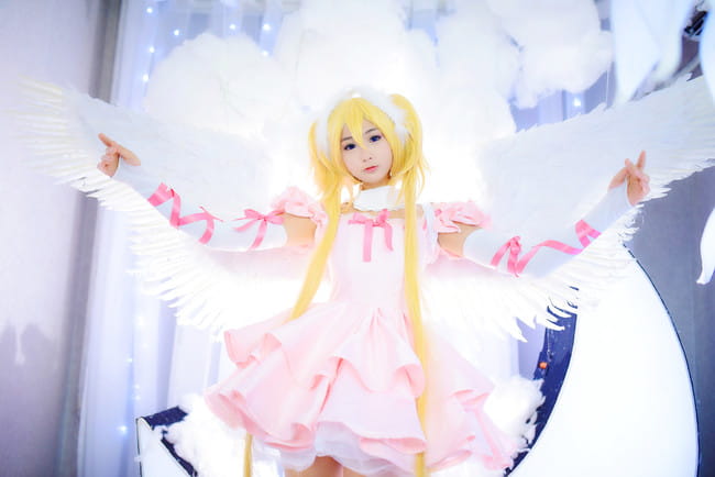 守护甜心 月咏歌呗天使变身cosplay