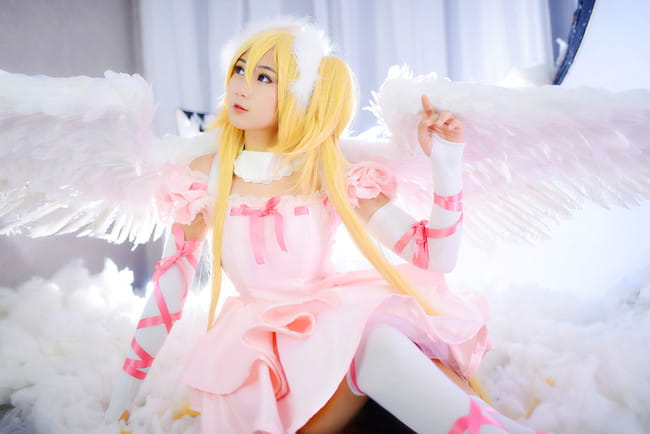 守护甜心 月咏歌呗天使变身cosplay