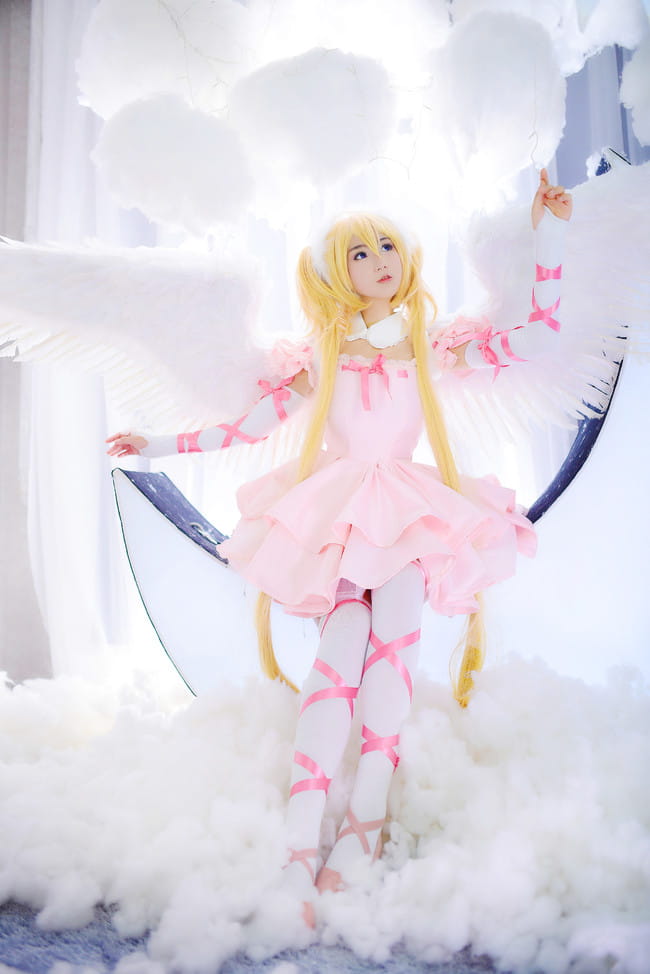 守护甜心 月咏歌呗天使变身cosplay