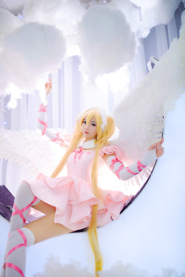 守护甜心 月咏歌呗天使变身cosplay