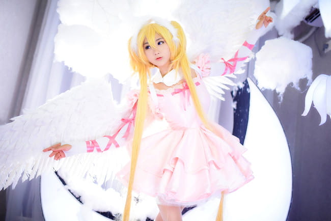 守护甜心 月咏歌呗天使变身cosplay