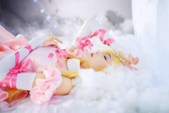 守护甜心 月咏歌呗天使变身cosplay