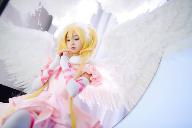 守护甜心 月咏歌呗天使变身cosplay