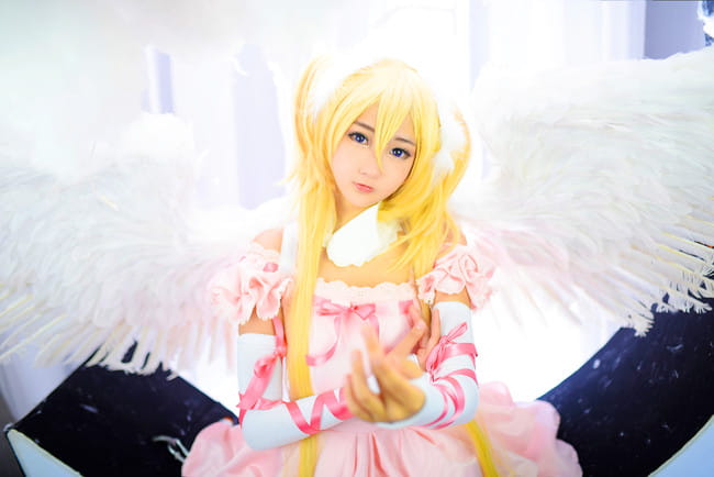 守护甜心 月咏歌呗天使变身cosplay
