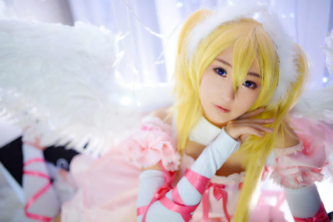 守护甜心 月咏歌呗天使变身cosplay