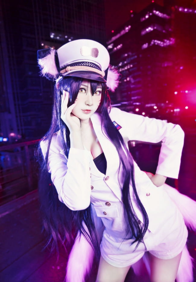 英雄联盟 少女时代 阿狸 cosplay