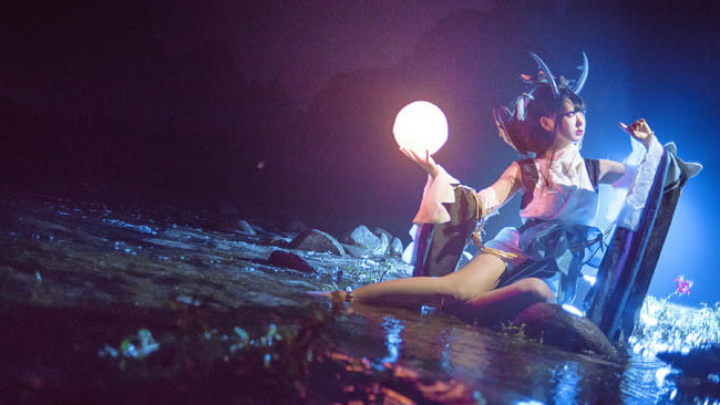 网易手游阴阳师 阎魔cosplay