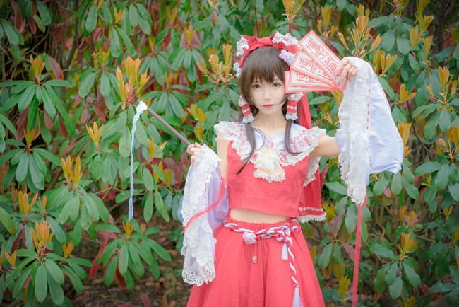 东方Project 博丽灵梦 cosplay(1)