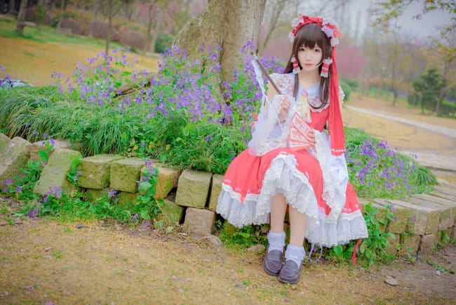 东方Project 博丽灵梦 cosplay(1)