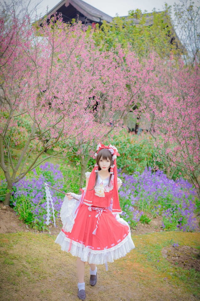 东方Project 博丽灵梦 cosplay(1)