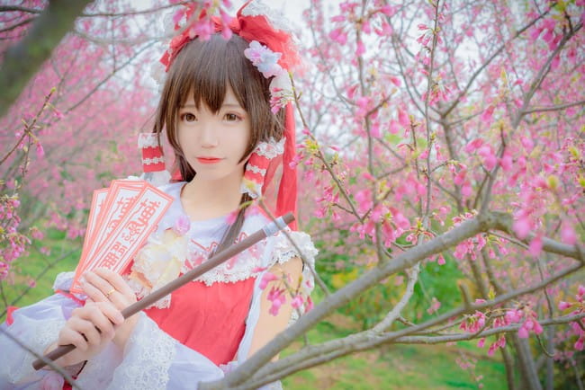 东方Project 博丽灵梦 cosplay(1)