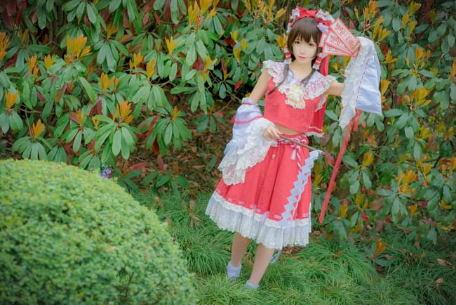 东方Project 博丽灵梦 cosplay(1)