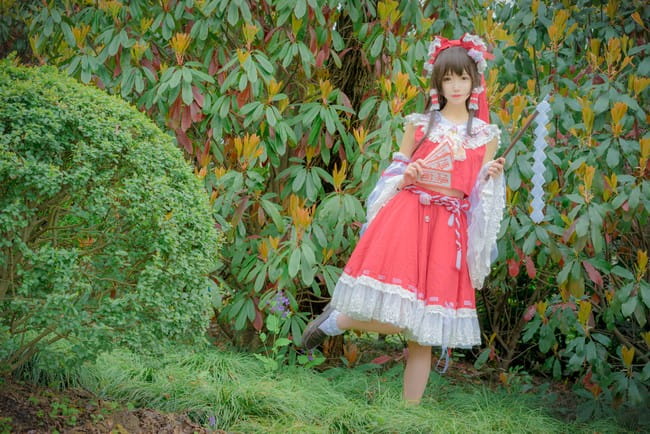 东方Project 博丽灵梦 cosplay(1)