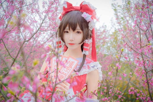 东方Project 博丽灵梦 cosplay(1)