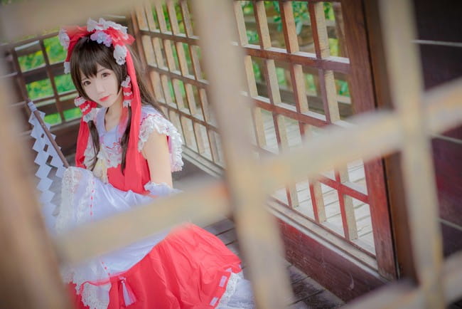 东方Project 博丽灵梦 cosplay(1)