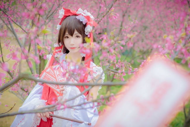 东方Project 博丽灵梦 cosplay(1)