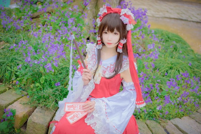 东方Project 博丽灵梦 cosplay(1)