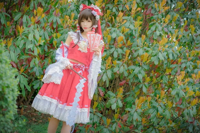 东方Project 博丽灵梦 cosplay(1)