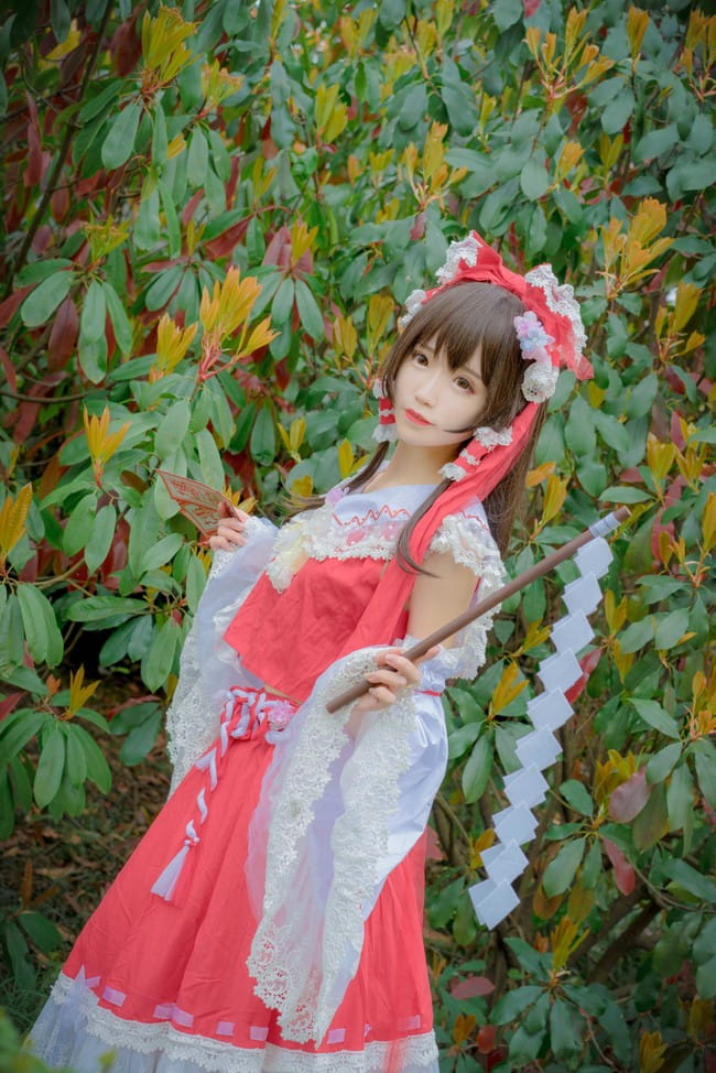 东方Project 博丽灵梦 cosplay(1)