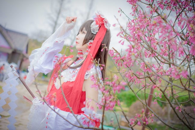 东方Project 博丽灵梦 cosplay(1)