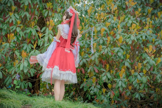 东方Project 博丽灵梦 cosplay(1)