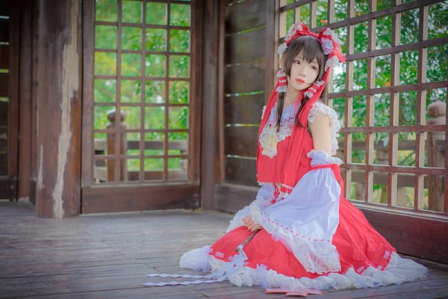 东方Project 博丽灵梦 cosplay(1)