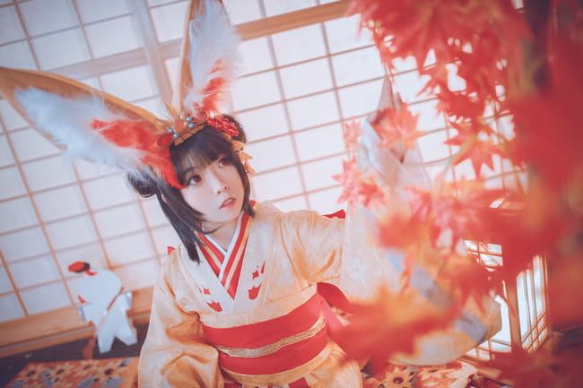 网易手游阴阳师 山兔 稚兔童心 cosplay图片(1)
