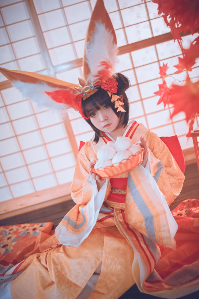网易手游阴阳师 山兔 稚兔童心 cosplay图片(1)