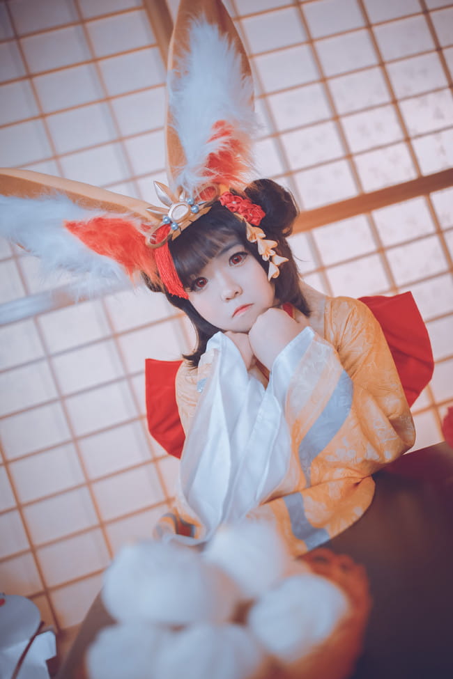 网易手游阴阳师 山兔 稚兔童心 cosplay图片(1)