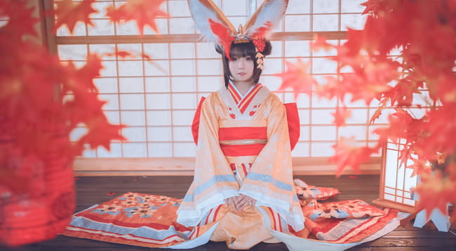 网易手游阴阳师 山兔 稚兔童心 cosplay图片(1)